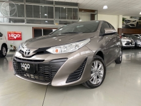 yaris 1.5 xl plus connect 16v flex 4p automatico 2020 novo hamburgo