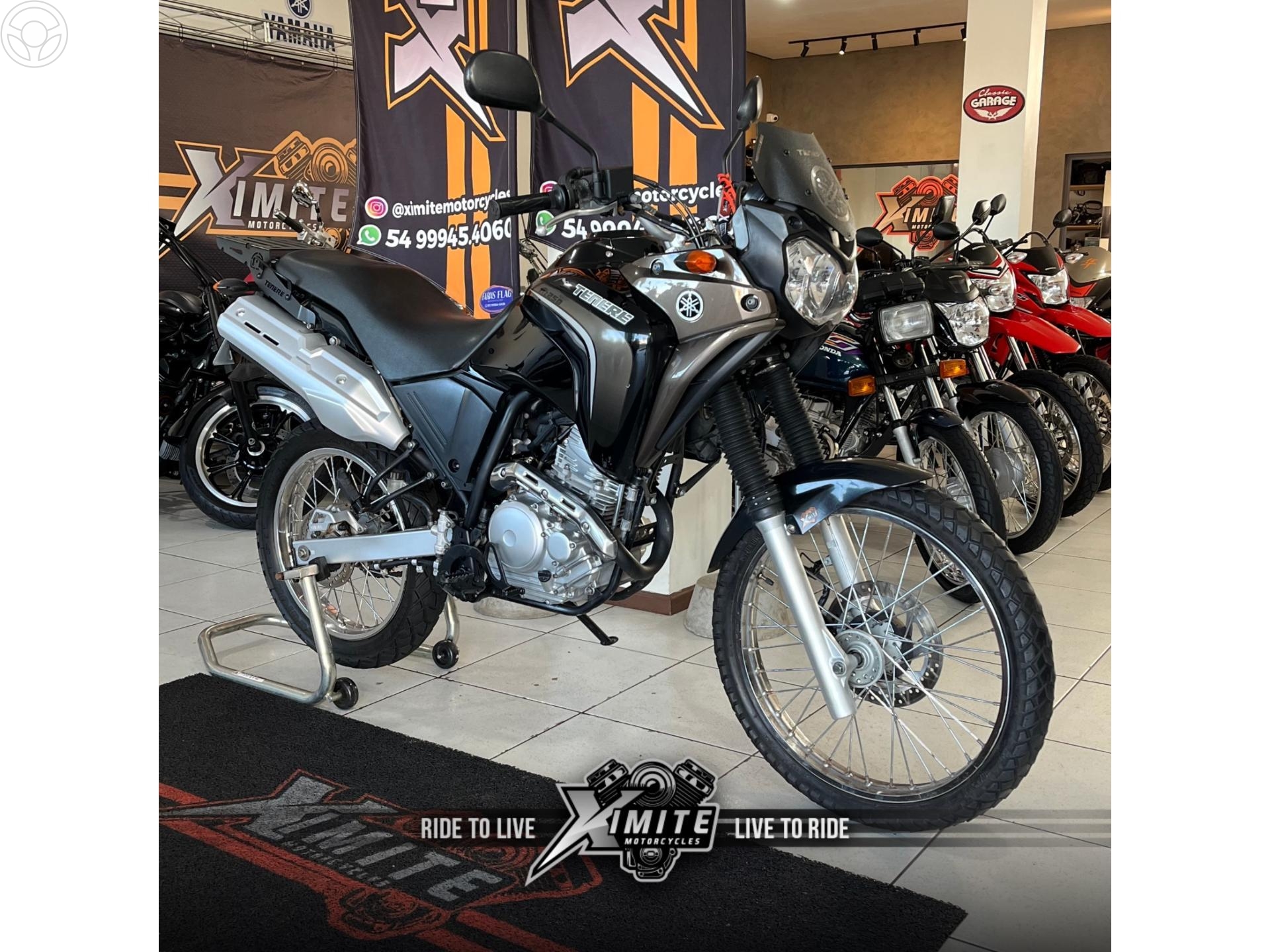 XTZ 250 TÉNÉRÉ - 2012 - CARAZINHO